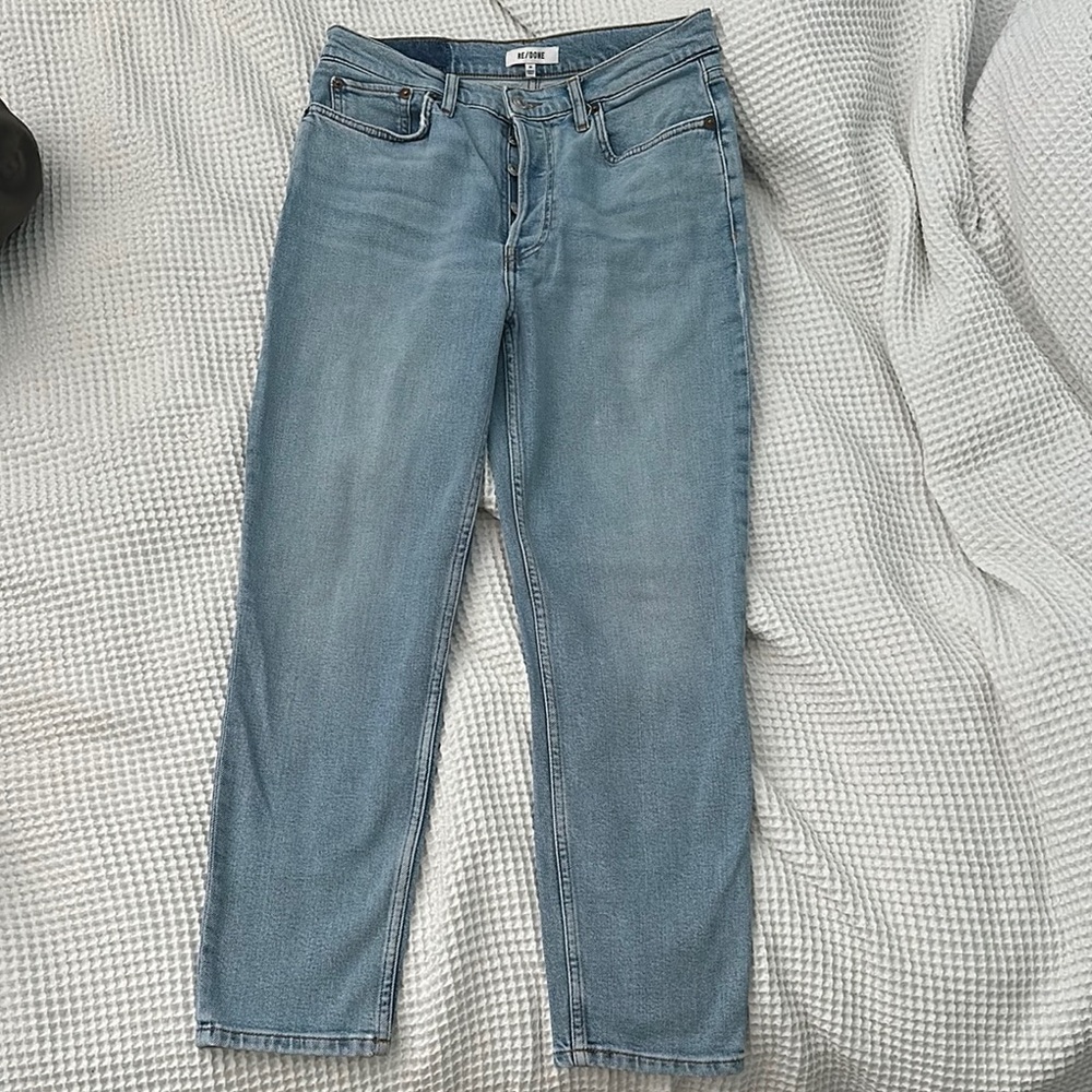 Re/Done 90s High rise Ankle Crop